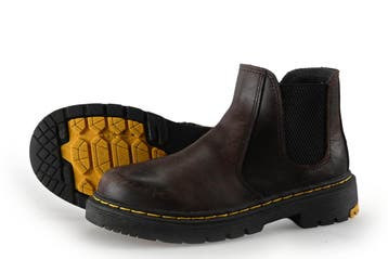 Dr. Martens Chelsea boots Meisjes in maat 32 Bruin, Dr. Martens, Verzenden, Jongen of Meisje, Schoenen