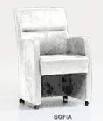 Eetkamerstoel Sofia - eetkamerstoelen - Wit, Huis en Inrichting, Stoelen, Nieuw, Wit, Stof