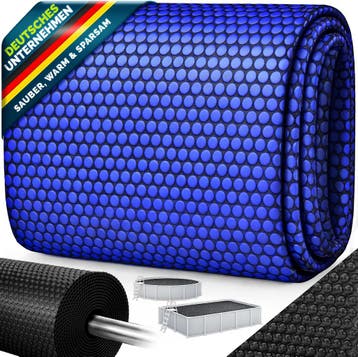 Zwembad Afdekzeil - Rond - Solarzeil - 305 cm - Blauw - Till, Verzenden, Zo goed als nieuw
