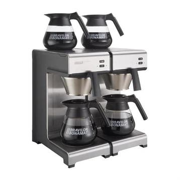 Mondo Twin Dubbel Koffiezetapparaat – 44,6 × 40,4 × 40,6, Verzenden, Nieuw in verpakking