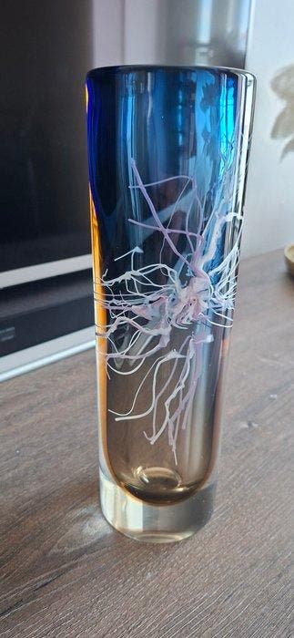 Glasfabriek Leerdam - Sybren Valkema - Vaas - Glas - Unica