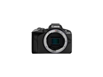 Canon EOS R50 + RF-s 18-45 + RF 75-300mm dubbelkit, Verzenden, Zo goed als nieuw, Canon