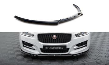 Voorspoiler V.2 Jaguar XE R-Sport X760 Maxton Glans Zwart, Ophalen of Verzenden, Nieuw