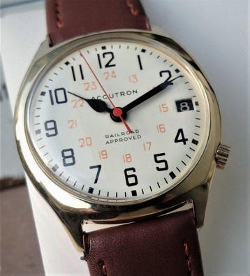 Bulova Accutron Railroad Approved-Révisée - Zonder, Nieuw