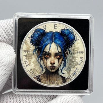 Australië. 1 Dollar 2026 Fury of Silver: The Ember-Eyed