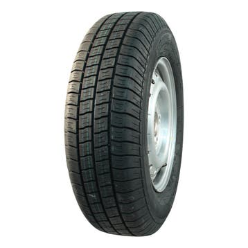 GT radial Luchtband + wiel 165 R13C Kargomax ST-6000 M+S +, Ophalen of Verzenden, Nieuw