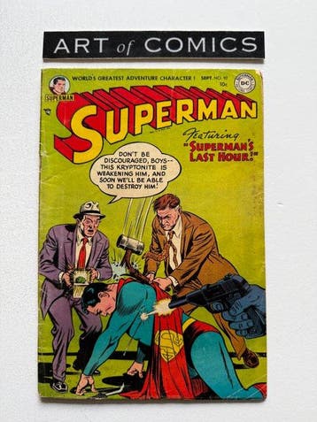 Superman #92 - Full page ad for Supermans Pal Jimmy Olsen, Nieuw