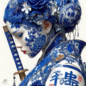PORCELAIN MUSE – BLUE PORCELAIN WARRIOR - NYX - Frankrijk