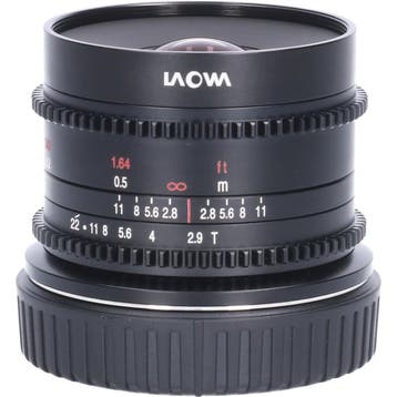 Tweedehands Laowa 9mm T2.9 Zero-D Cine Canon RF CM1270, Audio, Tv en Foto, Fotografie | Lenzen en Objectieven, Ophalen of Verzenden