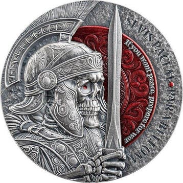 Kameroen. 200 Francs 2025 Si Vis Pacem, Para Bellum 2 oz