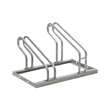 Fietsenrek 2 Fietsen Zilver - BRASQ, Nieuw