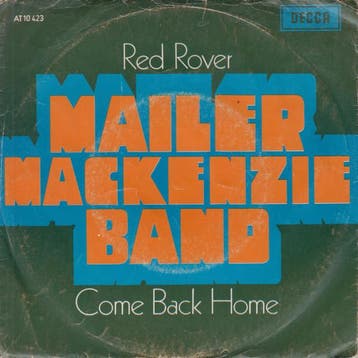 vinyl single 7 inch - Mailer MacKenzie Band - Red Rover /..., Verzenden, Zo goed als nieuw, 7 inch, Pop
