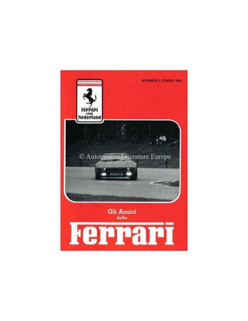 1983 FERRARI GLI AMICI DELLA MAGAZINE 2 NEDERLANDS, Nieuw, Ferrari, Author