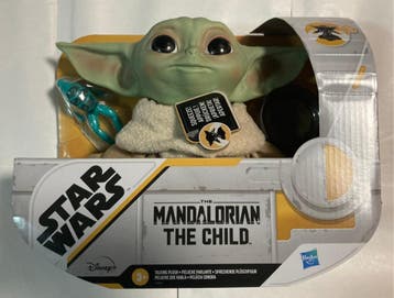 THE MANDALORIAN THE CHILD - HASBRO TALKING PLUSH - STAR WARS, Verzenden, Gebruikt