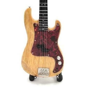 Miniatuur replica Fender basgitaar - John Deacon - Queen, Ophalen of Verzenden, Nieuw, Pop, Beeldje of Miniatuur