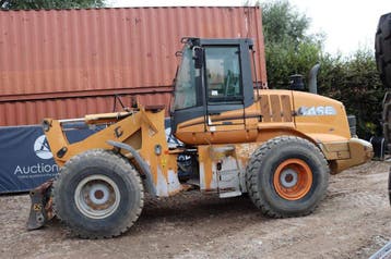 Veiling: Wiellader Case 721D Diesel 145kW 2004, Ophalen, Wiellader of Shovel