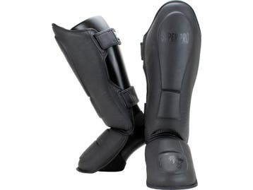 Super Pro Combat Gear - Guardian - Lederen Scheenbeschermer, Verzenden, Nieuw