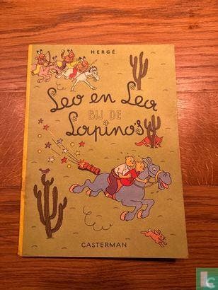 Leo en Lea bij de Lapinos - 1952, Boeken, Eén stripboek, Verzenden, Gelezen, Remi, Georges.