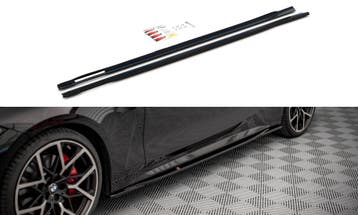 Zijskirts V.3 BMW 4-Serie G22 M-Pakket Maxton Glans Zwart, Ophalen of Verzenden, Nieuw
