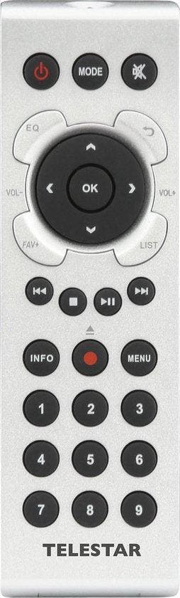 Telestar DIRA S 32i CD (wit) Radio/CD-speler DAB+, VHF (FM),, Verzenden, Zo goed als nieuw