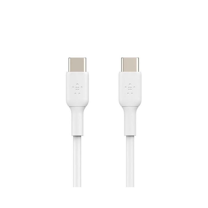 Belkin boost USB-C naar USB-C kabel 1meter wit, Telecommunicatie, Mobiele telefoons | Telefoon-opladers, Nieuw, Ophalen of Verzenden