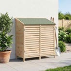 vidaXL Tuinschuur Naturel 106 x 56 x 113,5 cm Massief, Tuin en Terras, Verzenden, Nieuw