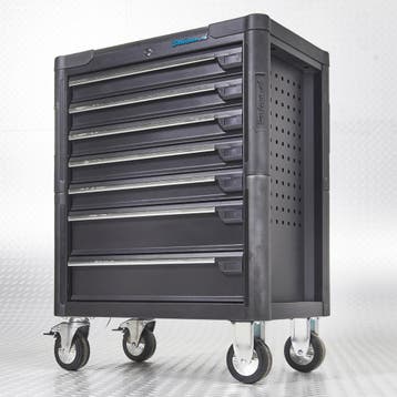 Datona Gereedschapswagen tech-line 80 cm - Datona - Zwart, Ophalen of Verzenden, Nieuw