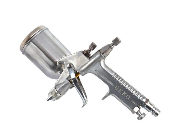 Verfspuit 0.5mm - Euro Din Aansluiting - 200ml Inhoud - Verf, Zakelijke goederen, Machines en Bouw | Pompen en Compressoren, Ophalen of Verzenden