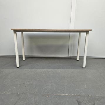 Gispen kantoortafel met nieuw blad - 140x60 cm, Ophalen of Verzenden, Nieuw