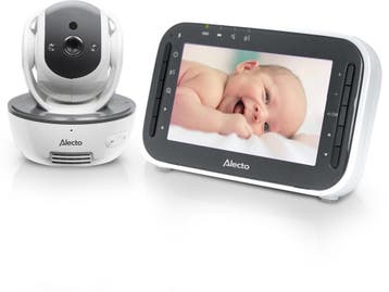 Alecto DVM200M - Babyfoon met Camera - Temperatuurweergave -, Verzenden, Zo goed als nieuw