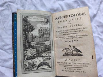 M. B*** - Aviceptologie françoise, ou Traité général - 1783