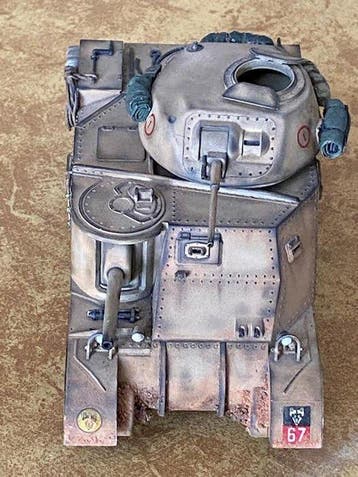 Tamiya - Speelgoed M3 Lee/Grant Medium Tank Pro built and, Nieuw