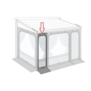 Fiamma Voorwand Paneel 100 F45/F80/ZIP/ZIP XL, Caravans en Kamperen, Nieuw