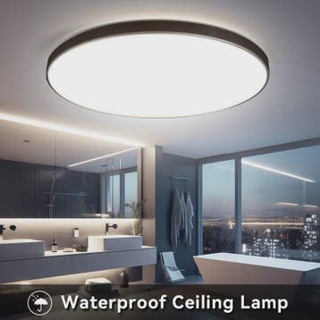 Waterdichte LED Plafondlamp Rond - 18W/30W/40W - IP44 - Keuk, Verzenden, Nieuw