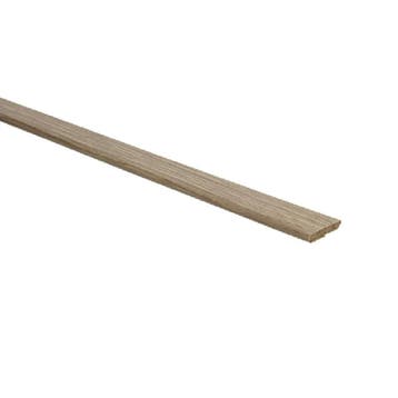 Afwerkl. met plakstrip marquant eiken bruin (Afwerklijst), Doe-het-zelf en Verbouw, Vloerdelen en Plavuizen, Overige materialen