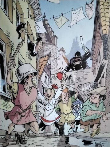 Charel Cambre - 1 Print - Suske en Wiske - 2020, Nieuw
