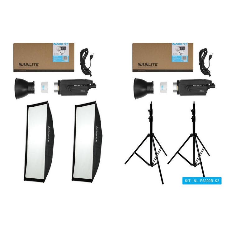 Nanlite FS-300B Bi-Colour LED Dual Kit, Audio, Tv en Foto, Fotografie | Fotostudio en Toebehoren, Overige typen, Nieuw, Ophalen of Verzenden