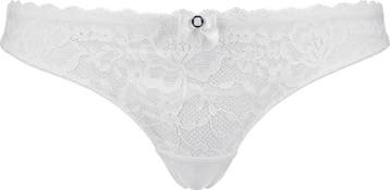 Hunkemöller - Maat M String Onderbroek Maya - wit, Verzenden