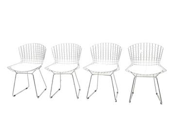 Vier mid-century stoelen, Huis en Inrichting, Stoelen, Gebruikt