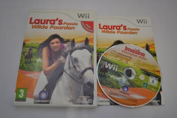 Lauras passie - wilde paarden (Wii HOL), Spelcomputers en Games, Games | Nintendo Wii, Verzenden, Zo goed als nieuw