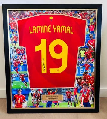 Lamine Yamal - Exclusive Hand Signed – World Cup 2026 Winner, Nieuw