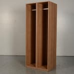 Garderobekast Officenow - Kersen Havanna - 198 x 80 cm - 2, Ophalen of Verzenden, Nieuw