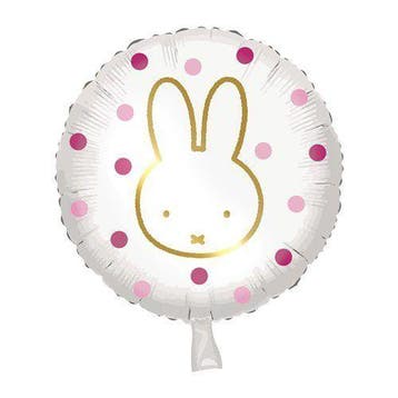 Folie ballon Nijntje baby roze, Verzenden, Nieuw, Feestartikel