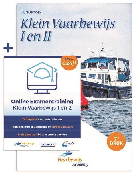 Vaarbewijs Academy Cursusboek Klein Vaarbewijs I En Ii + Onl, Boeken, Overige Boeken, Nieuw, Ophalen of Verzenden