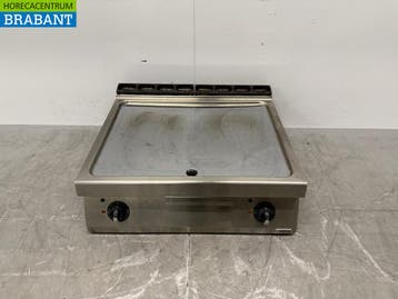 RVS Zanussi Gladde Bakplaat 80 cm 400V Horeca, Zakelijke goederen, Horeca | Keukenapparatuur, Ophalen of Verzenden, Gebruikt
