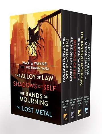 Wax and Wayne, the Mistborn Saga Boxed Set: Alloy of Law,, Boeken, Verzenden, Nieuw