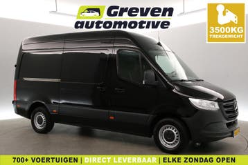 Mercedes-Benz Sprinter 2.2 CDI L2H2 164PK | 3500kg Trekgew., Automaat, Euro 6, Zwart, Mercedes-Benz