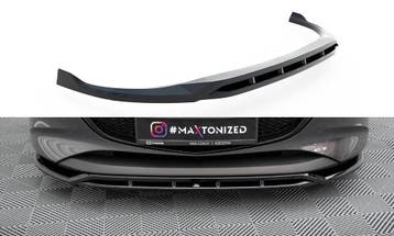 Voorspoiler V.2 Mazda 3 Mk4 Maxton Glans Zwart, Ophalen of Verzenden, Nieuw