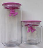 Alessi - Mattia di Rosa - Pot (2) - Glas, Plastic
