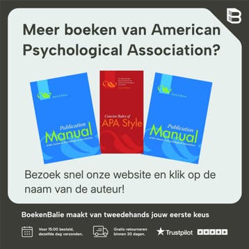 Publication Manual of the American Psychological Association, Verzenden, Gelezen, American Psychological Association